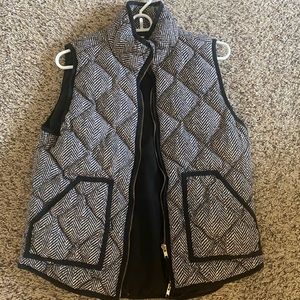 J. Crew Herringbone Vest